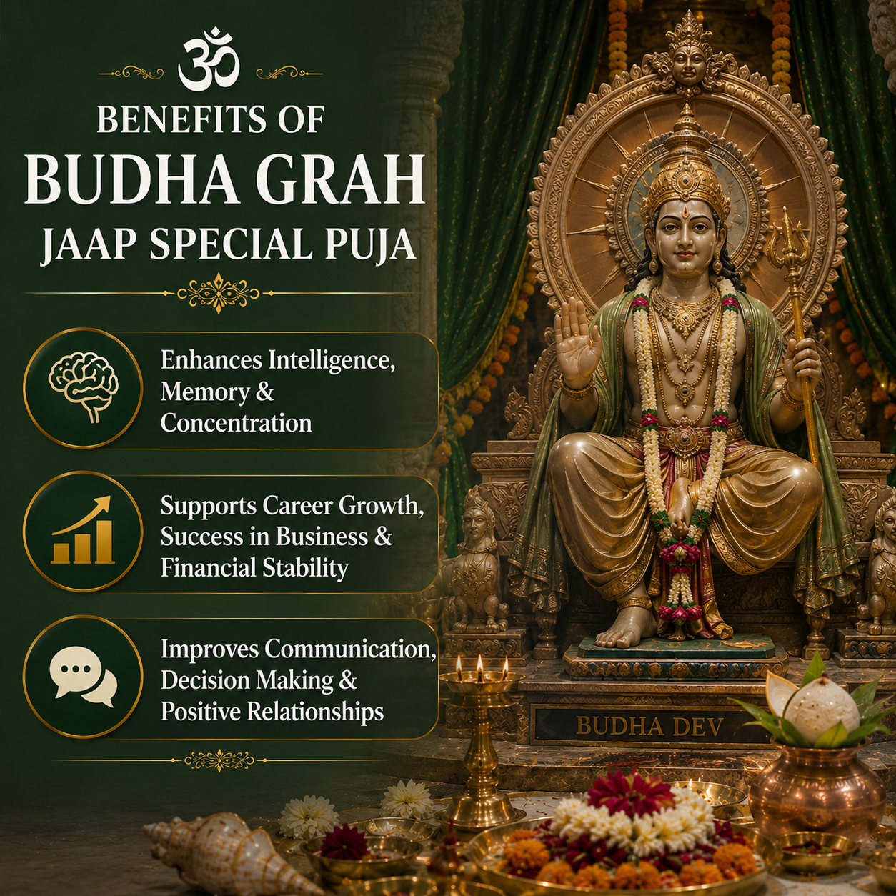 Budha Grah Jaap Special Puja
